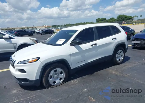 2015 Jeep Cherokee Sport from USA, damaged, VIN 1C4PJLAB1FW535731